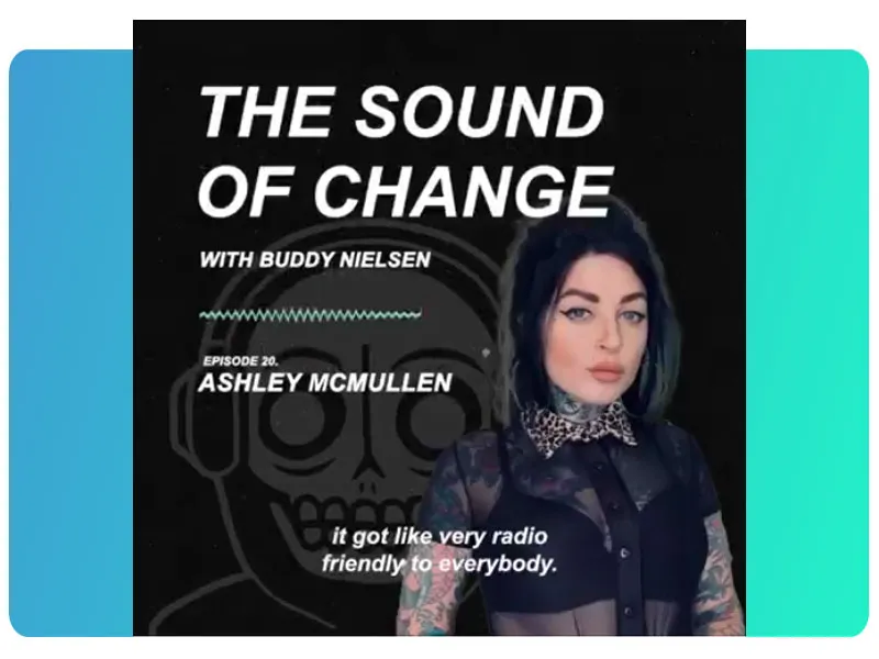 an example of an audiogram from the Sounds of Change podcast